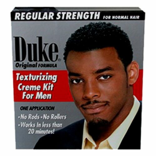 DUKE TEXTURIZING CREME KIT 4 MEN REGULAR STRENGTH FOR NORMAL HAIR 2 APPLICATIONS