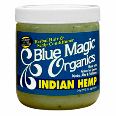 BLUE MAGIC ORGANICS INDIAN HEMP HERBAL HAIR & SCALP CONDITIONER 340 G PER CAPELLI