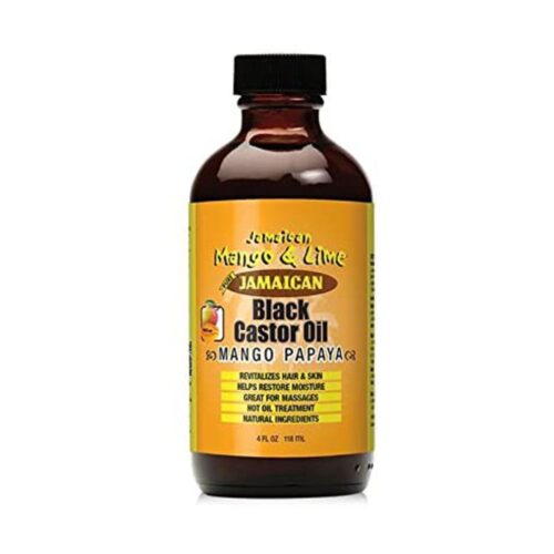 JAMAICAN BLACK CASTOR OIL OLIO DI RICINO NERO GIAMAICANO MANGO PAPAYA 118 ML