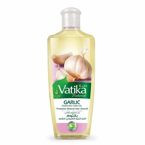 Vatika Garlic Hair Oil 200 ml PER CAPELLI  PAESE DI ORIGINE Dabur India Limited.