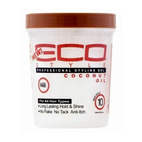 ECO PROFESSIONAL STYLE GEL COCONUT OIL 946 ML GEL PER CAPELLI AFRO LATINO ETNICO