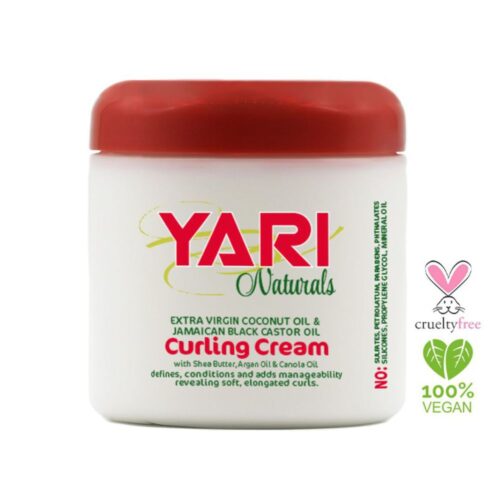 YARI NATURALS CURLING CREAM 16OZ CREMA CAPELLI CRESPI RICCI O MOSSI