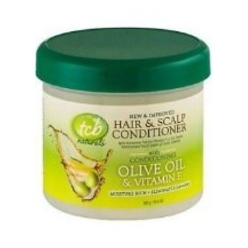 TCB CREMA IDRATANTE PER CAPELLI CON OLIO DI OLIVE E VITAMINA E (283G ) AFRO LATINO .