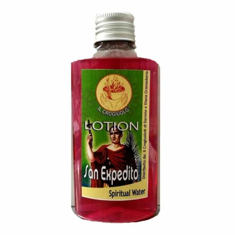 SPIRITUAL WATER ACQUA SPIRITUALE LOTION SAN EXPEDITO ESOTERISMO SANTERIA 100 ML