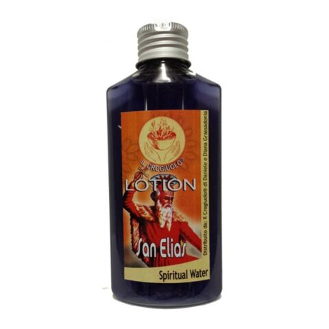 SPIRITUAL WATER ACQUA SPIRITUALE LOTION SAN ELIAS BARON DEL CEMENTEIRO ESOTERISMO SANTERIA 150 ML