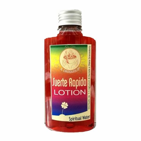 SPIRITUAL WATER ACQUA SPIRITUALE LOTION SUERTE RAPIDA ESOTERISMO SANTERIA 150 ML