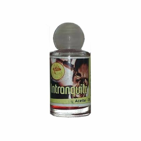 ACEITE OIL OLIO INTRANQUILO 5 ML ESOTERISMO SANTERIA BRASILE