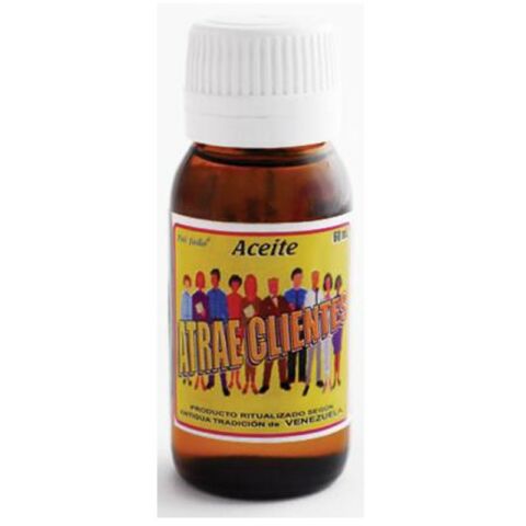 OLIO ESOTERICO ACEITE ATRAE CLIENTES 60 ML ESOTERISMO SANTERÍA VENEZUELA