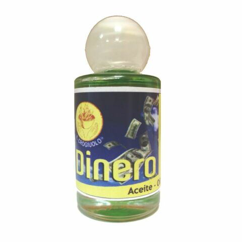 ACEITE OIL OLIO DINERO 5 ML ESOTERISMO SANTERIA BRASILE