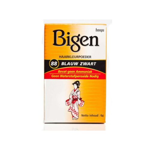 COLORE BLU NERO PER CAPELLI BIGEN NUMERO 88 6 G