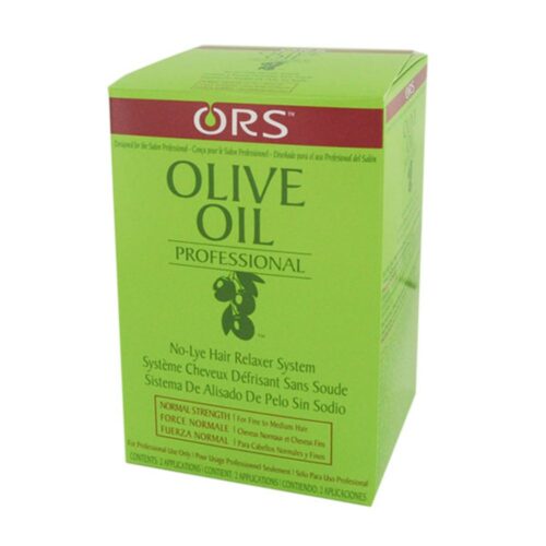 RELAXER KIT STIRAGGIO PER CAPELLI AFRO ALL’OLIO DI OLIVA DUE APPLICAZIONI