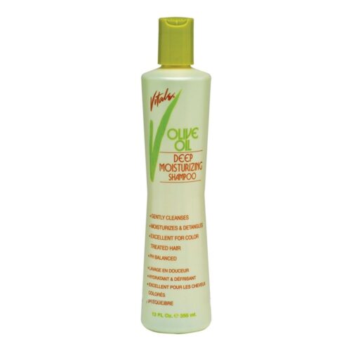 SHAMPOO IDRATANTE E DETERGENTE PER CAPELLI AFRO ALL’OLIO DI OLIVA 355 ML