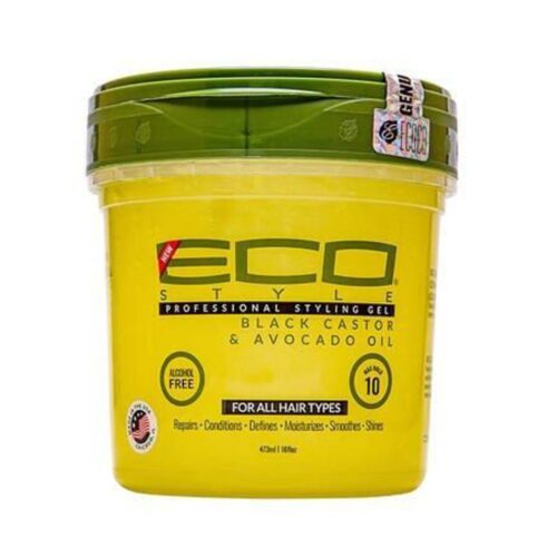 ECO STYLER STYLING GEL PER CAPELLI BLACK CASTOR & AVOCADO OIL 236 ML
