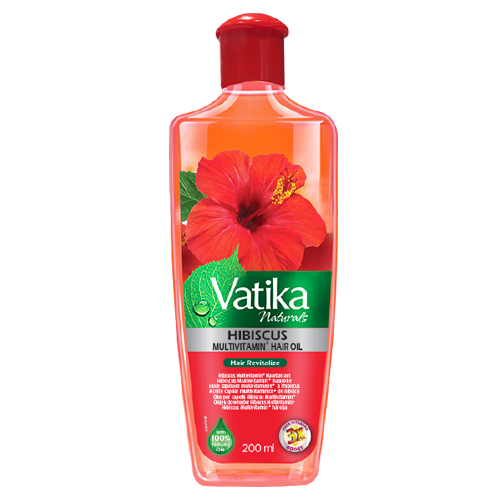 Vatika Hibiscus Enrich Hair OIl 200ml PER CAPELLI  PAESE DI ORIGINE Dabur India Limited.