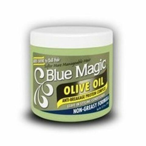 Blue Magic - Olive Oil Styling Leave in Conditioner - 390G PAESE DI ORIGINE USA.