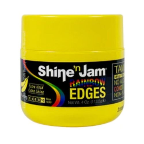 SHINE 'N JAM RAINBOW EDGES BANANA PUDDING GEL IDRATANTE PER CAPELLI AFRO 113,5 G