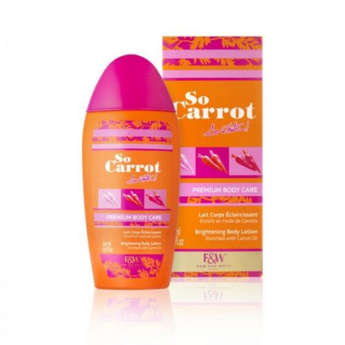 Fair & White | So Carrot So White | Premium Brightening Body Lotion 500ml   Lotion  PAESE DI ORIGINE FRANCE .