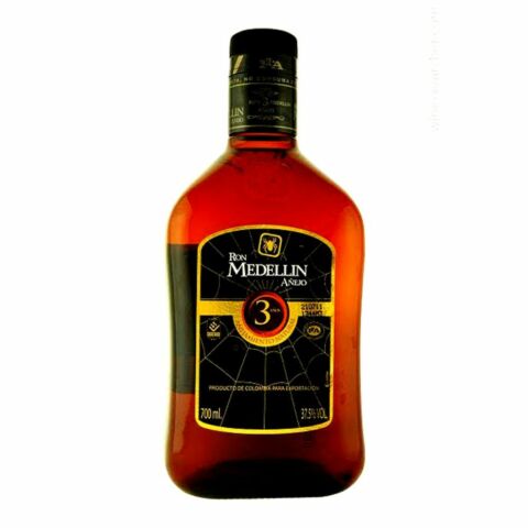 RUM RON DE MEDELLIN ANEJO 3 ANNI BOTTIGLIA 700 ML COLOMBIA 37.5% VOL.