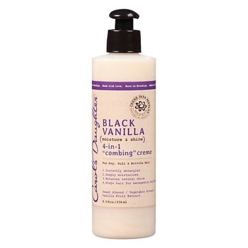 CAROLS DAUGHTER BLACK VANILLA 4 IN 1 COMBING CREME BALSAMO PER CAPELLI AFRO 236 ML