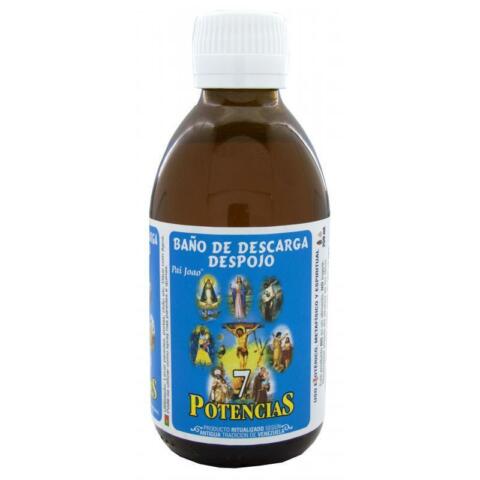 BAŇO DE DESCARGA DESPOJO 7 POTENCIAS 250 ML ESOTERISMO SANTERIA VENEZUELA