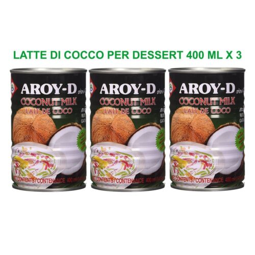 AROY-D COCONUT MILK FOR DESSERTS 400 ml MADE IN THAILAND