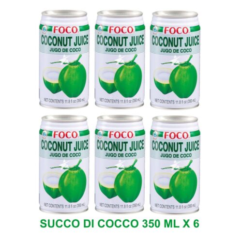 Foco Coconut Juice 350ml Product of Thailand