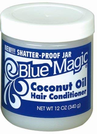 BLUE MAGIC COCONUT OIL 340G CREMA PER CAPELLI PAESE DI ORIGINE USA.