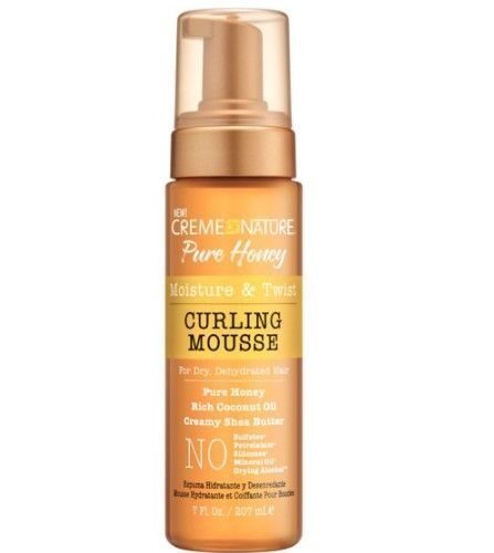 CREME OF NATURE PURE HONEY FORMING  (CURLING) MOUSSE 7oz PER CAPELLI