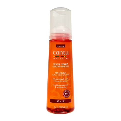 CANTU NATURAL WAVE WHIP  CURLING MOUSSE 248ML PER CAPELLI.