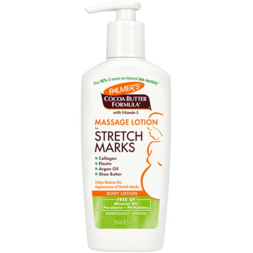 PALMERS COCOA BUTTER FORMULA STRETCH MARKS MASSAGE BODY LOTION 250ML PER CORPO .