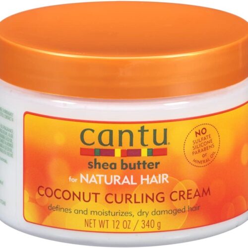 CANTU NATURAL COCONUT CURLING CREAM12oz PER CAPELLI