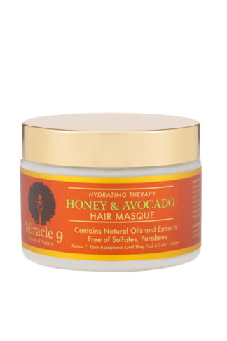 MIRACLE 9 HONEY & AVACADO HAIR MASK12oz PER CAPELLI .