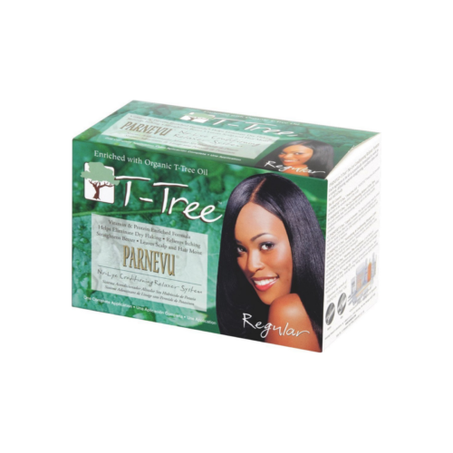 PARNEVU  T-TREE RELAXER KIT REGULAR STIRAGGIO PER CAPELLI .