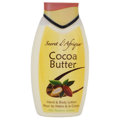 SECRET D'AFRIQUE COCOA BUTTER LOTION HAND & BODY 500 ML HYDRATANT/MOISTURIZING PER MANI E CORPO