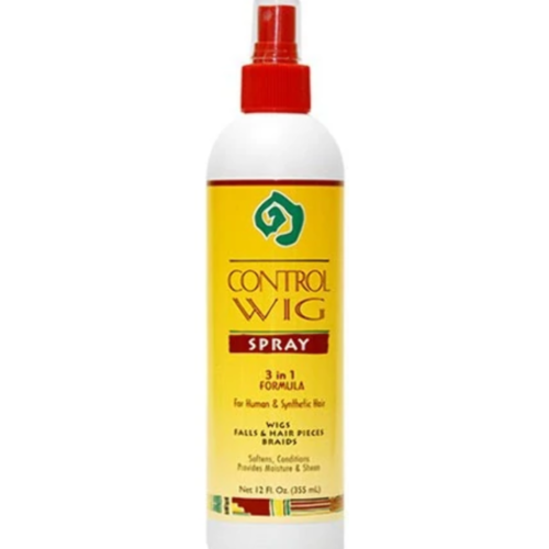 AFRICAN ESSENCE CONTROL WIG SPRAY 12oz  PER CAPELLI .