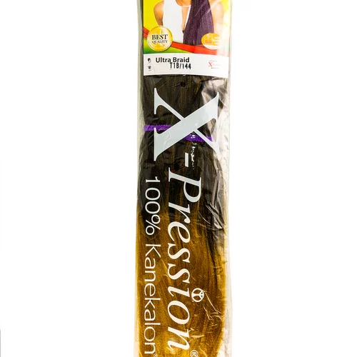 X-PRESSION NIGERIA EXTENSION PER CAPELLI - ALLUNGAMENTO ARTIFICIALE PER TRECCINE COLOUR #T1B/144 .