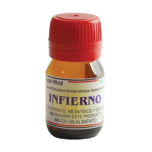 Aceto rituale esoterico metafisico y Espiritual Vinagre Infierno Original 30 ml