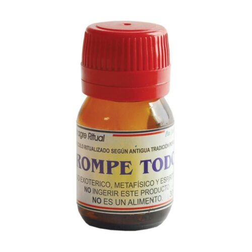 Aceto rituale esoterico metafisico y Espiritual Vinagre Rompe Todo Original 30ml