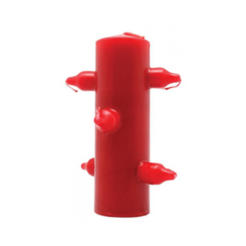 VELÒN TUMBA TRABAJO SIETE 7 MECHAS ROJO CANDELA ROSSA CON SETTE BRACCIA