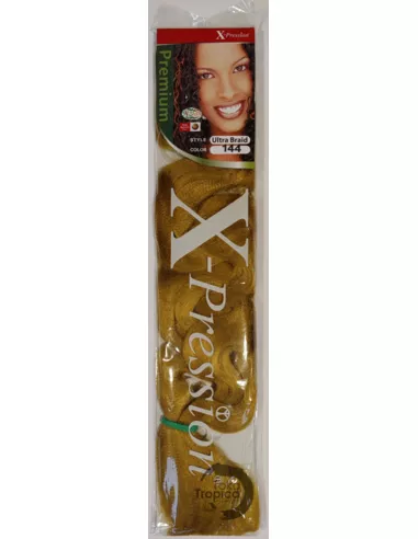 X-PRESSION NIGERIA EXTENSION PER CAPELLI - ALLUNGAMENTO ARTIFICIALE PER TRECCINE COLOUR # 144