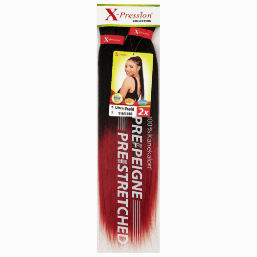 X-PRESSION NIGERIA EXTENSION PER CAPELLI - ALLUNGAMENTO ARTIFICIALE (2PZ) IN ONE PER TRECCINE COLOUR # TIB/130S