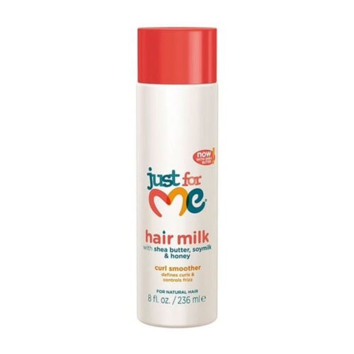 JUST FOR ME SOFT & BEAUTIFUL NATURAL HAIR MILK CURL SMOOTHER DEFINES CURLD &CONTROLS FRIZZ 236ML PER CAPELLI