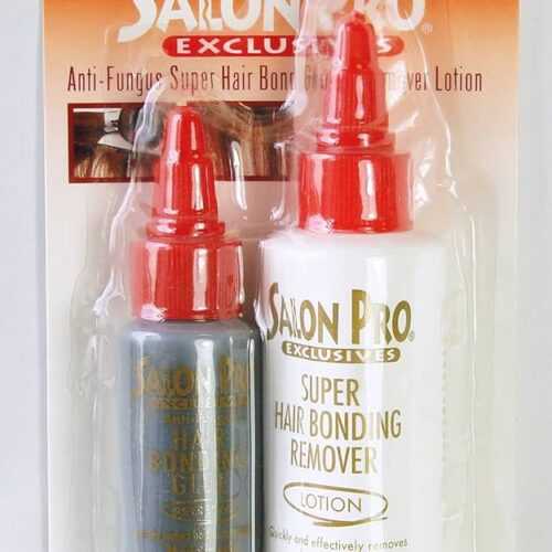 SALON PRO EXCLUSIVES SUPER HAIR BOND GLUE & REMOVER LOTION 2 N 1 PER CAPELLI