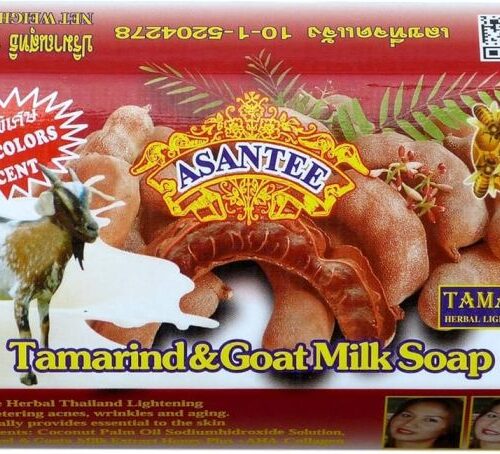ASANTEE TAMARIND & GOAT MILK HERBAL SOAP 125G FOR BATHING